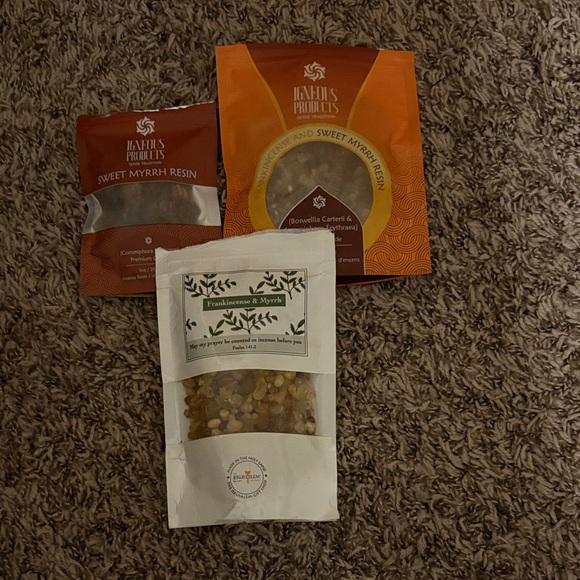Various Other - Frankincense and Myrrh Resin Incense Set